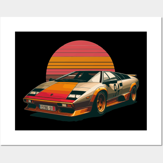 Lamborghini Murcielago Wall Art by Vehicles-Art